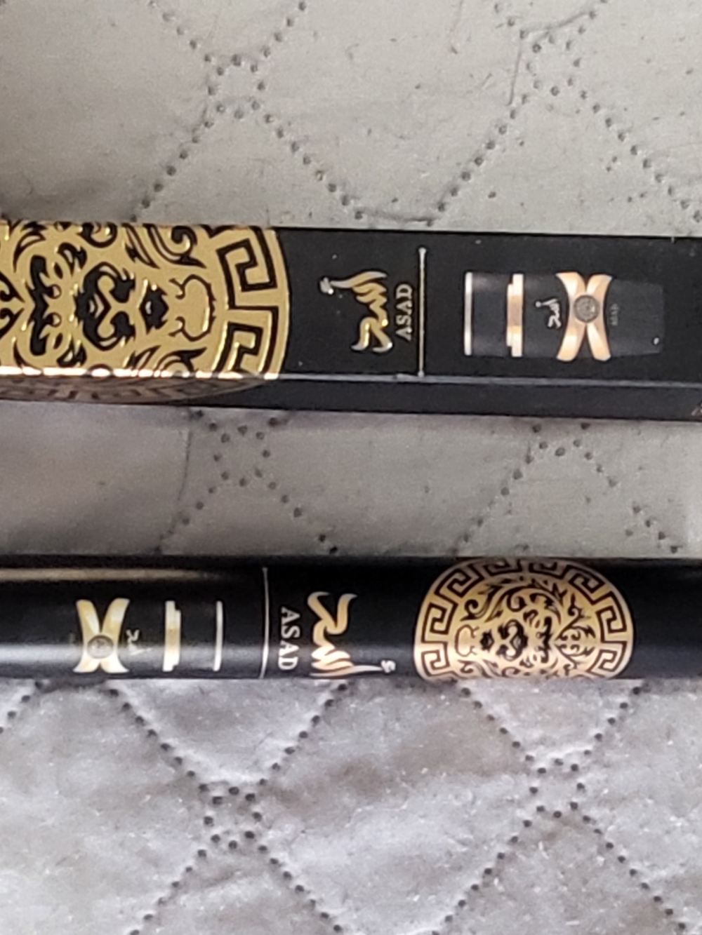 Black and Gold Decorative Home Accent Rod